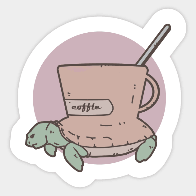 Coffle Sticker by UnicornBeck